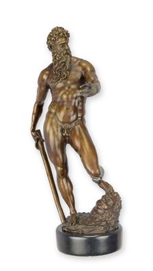 Bronzeskulptur Neptun nach Bernini Replikat Retro Design Dekoration