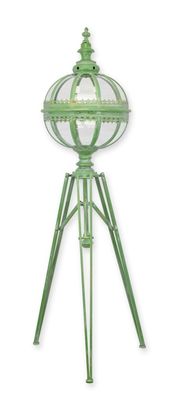 Windlicht Laterne Ständer Metall Replikat Retro Design Dekoration