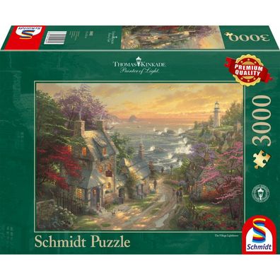 Schmidt Spiele Schmidt Spiele Puzzle Dörfchen am Leuchtturm,3000 Teile