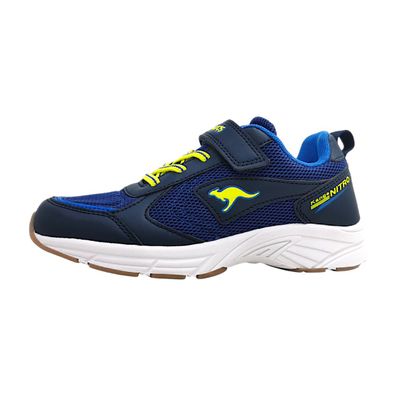 KangaRoos K-Ni Chino EV 10281-4386 Blau dk navy/neon yellow 4386