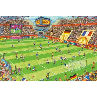 Schmidt Spiele Schmidt Spiele Puzzle Finale im Fuß allstadion 150 Teile