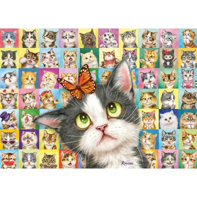 Schmidt Puzzle Katzenausdrücke 1000 Teile