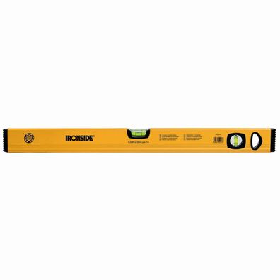 Alu-Wasserwaage 40 cm, 2 Libellen, gelb pulverbeschichtet