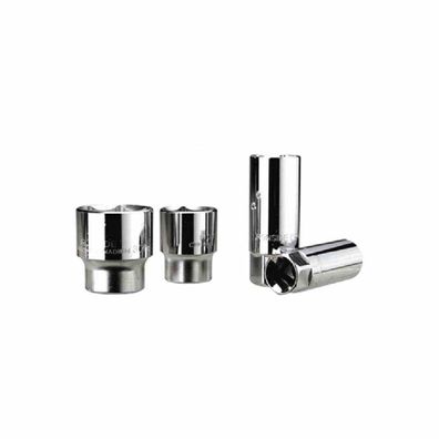 Stecknuss 6,35mm (1/4") SW 6 6kant, Chrom-Vanadium-Stahl
