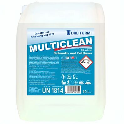 Dreiturm MultiClean Fettlöser & Schmutzlöser 10l