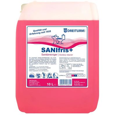 Dreiturm Sanifris Plus Sanitärreiniger 10l