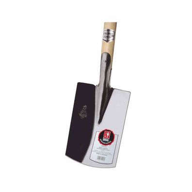 BRITTA-Spaten Gärtner Form Edelstahl Gr. 0, Federspaten, 85 cm Eschen-T-Stiel