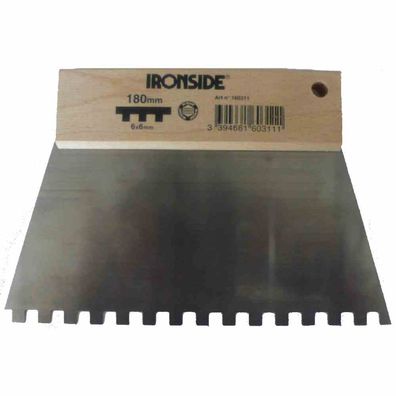 Metallspachtel 6x6mm Malerspachtel Spachtel Gipserspachtel malern Malerbedarf