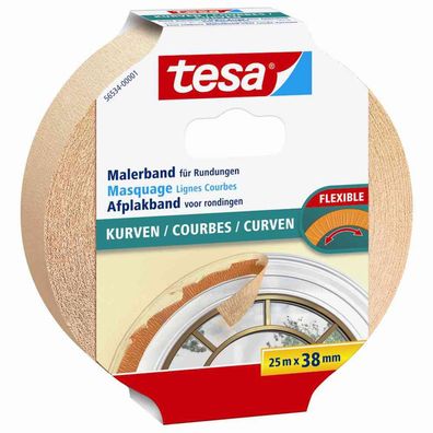 Malerband Kurven 25 m x 25 mm