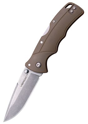 Taschenmesser Verdict, Spear Point, 4116SS, Flat Dark Earth Griff