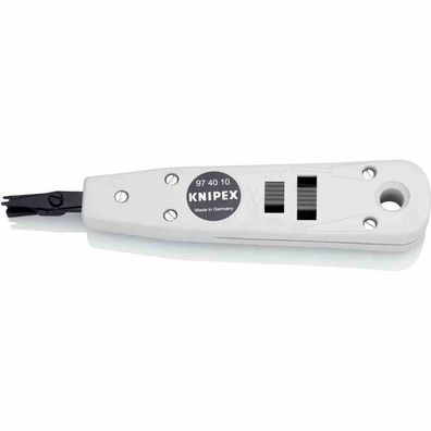 Anlegewerkzeug für UTP- und STP-Kabel mit Leiter-Ø 0,4 bis 0,8 mm, Länge 175 mm