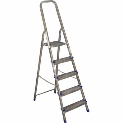Aluminium-Haushaltsleiter 5 Stufen