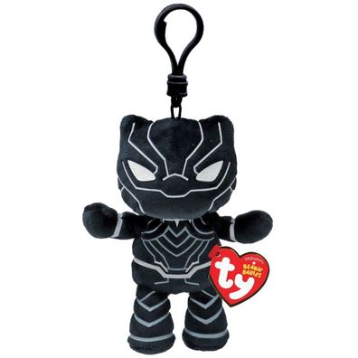 Ty 34003 Marvel Black Panther Schlüsselanhänger Soft 12 cm Keychain Superheld