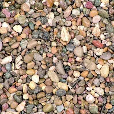 25 kg Kies 8-16 mm Buntkies Rheinkies Quarzkies Kieselsteine Gartenkies
