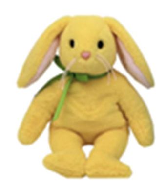 Ty 41331 - Original Beanie Babie Gelb Hase Plüsch - 15 cm Plush Kuscheltier