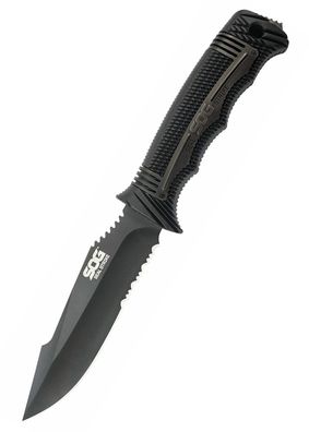 Feststehendes Messer Seal Strike, Schwarz, SOG