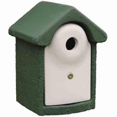 Nistkasten Ø 32 mm, grün Holzbeton