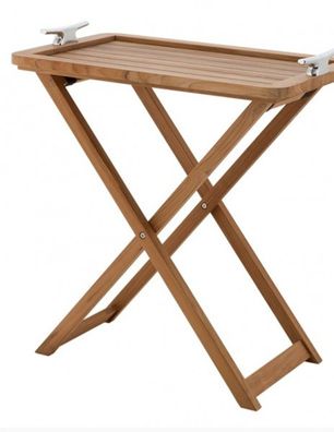 Casa Padrino Designer Luxus Bar Tisch Marine Teak Holz - edel verarbeit