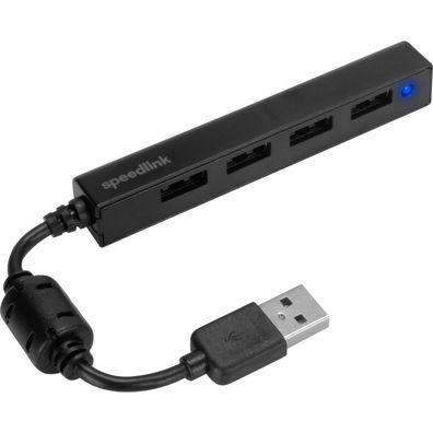 speedlink USB-Hub SNAPPY SLIM 4-fach schwarz