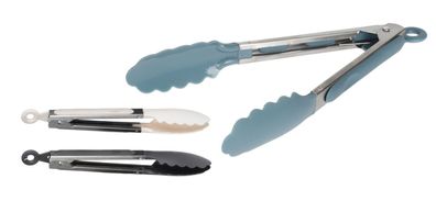 Anrichtezange 27cm Servierzange Nudelzange Küchenzange Salatgreifer Grillzange