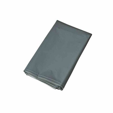 5 Stück LDPE-Müllbeutel 70 my grau 240 l, extra stark und reißfest