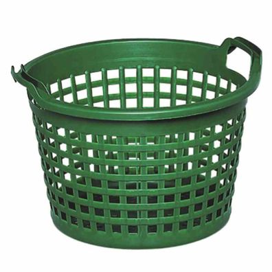 Gartenkorb Kunststoff 50 kg Inhalt, grün, engmaschig