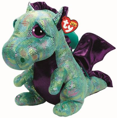 Ty 37099 Cinder Drache grün Beanie Boos Plüsch 42 cm Plsuh Kuscheltier Dragon