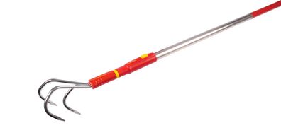 Grubber BA-M + Stiel ZMi15 Wolf-Garten multi-star Grubber mit Alu-Stiel Gartengrubber