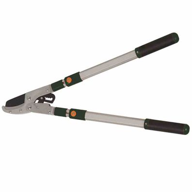Pro Alu Ratschen Astschere teleskopierbar Ambossschere Gartenschere Rosenschere