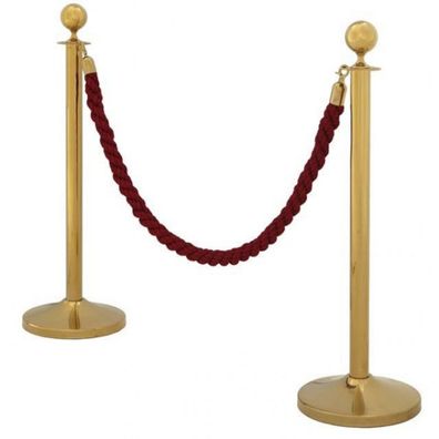 VIP Abtrennung - Gold/Bordeaux - Hotel / Discothek / Club / Messe