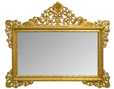 Casa Padrino Antik Stil Wandspiegel Gold 190 x H. 155 cm - Limited Edition