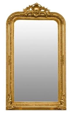 Casa Padrino Barock Spiegel Gold 86 x H. 155 cm - Wohnzimmermöbel im Barockstil