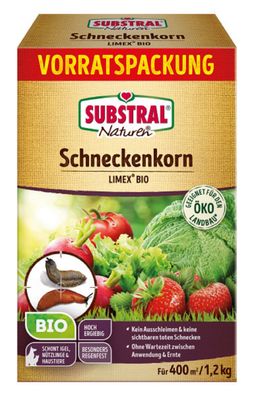 Substral Naturen Schneckenkorn Limex Bio 1,2 kg für 400 m²