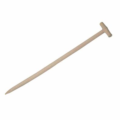 Spatenstiel gebogen 90cm, Eschenholzstiel