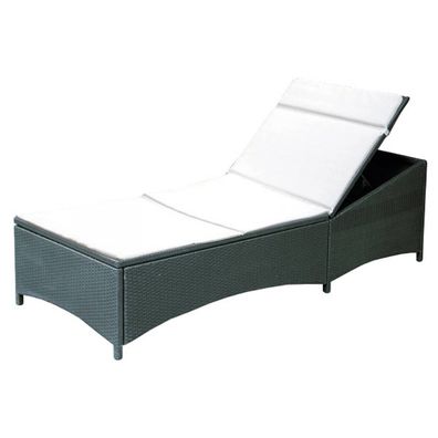 Poly-Rattan Liege anthrazit