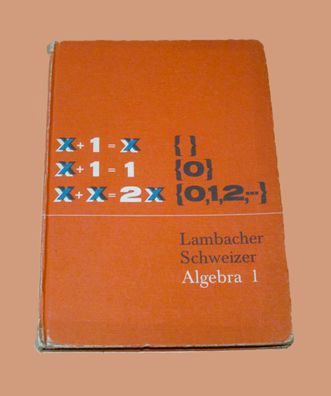 Algebra 1 Mathematisches Unterrichtswek