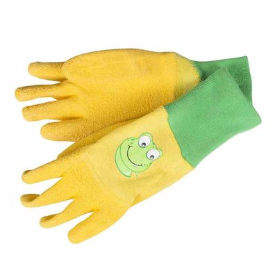 Kinderhandschuh Froggy, Größe 5 Material: Baumwolle und Latex