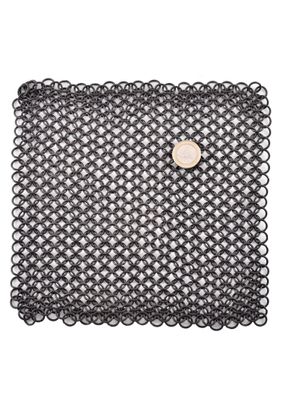 Kettenstück 20 x 20 cm, unvernietet, ID8mm, brüniert