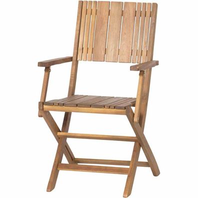 Falun Klappsessel Gestell und Fläche Akazienholz FSC®-100% natur