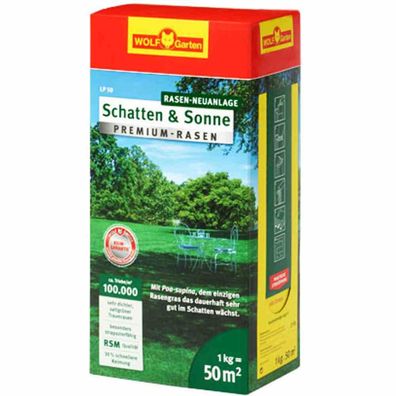 Schatten-Rasensamen "Supra" Rasensamen für ca. 50qm