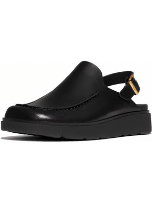 FitFlop Damen Clog Gen-FF Leather Back-Strap Moc Mules IY8
