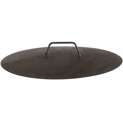 Deckel zu Feuerschale XXL 55 cm Ø 57 x 0,2 cm, unbehandelter Stahl
