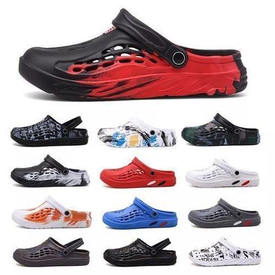 Herren Gartenschuhe Manner Hausschuhe Damen Pantoletten Badeschuhe Sandal