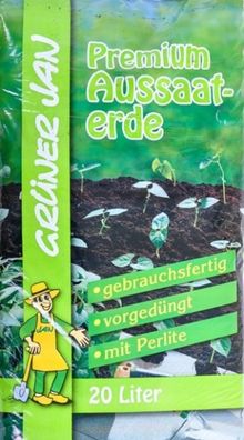 Aussaaterde 20 Liter