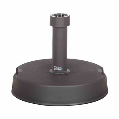 Betonständer 30 kg rund, anthrazit Kunststoffrohr 19-54 mm, mit Handmulden