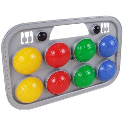 Bocciaspiel Outdoorspiel Wurfspiel Boulekugeln Botscha Gartenspiel Kugeln Boule