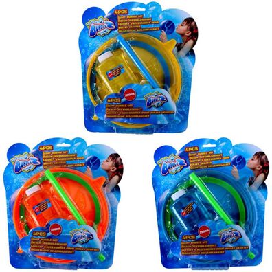 6x Seifenblasen-Set "Giant" je 250ml-Seifenlösung riesige große XXL Blasen machen