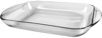Aufflaufform aus Glas 3 Liter Lasagneform Gratinform Bratenform Backform