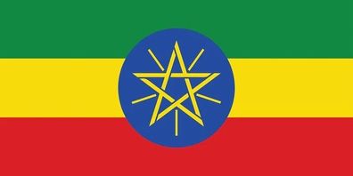 Äthiopien Flagge Aufkleber Sticker Fahne selbstklebend 5-60cm breit ES-FL-AET