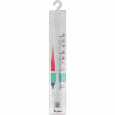 Kühlschrank-Thermometer große Ziffern mit 0,5 Grad-Skala, große Ziffern